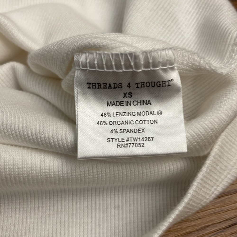 Threads 4 Thought White Dress - image 3